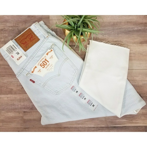 levi color block jeans